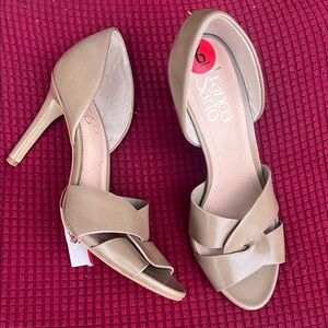 Franco Sarto Women's Tan Heels